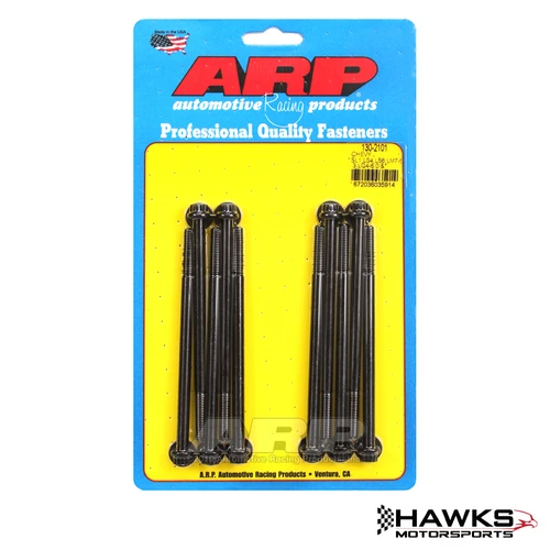 ARP 130-2101 LS 12-point chromoly intake manifold bolts, black oxide finish - Hawks Motorsports