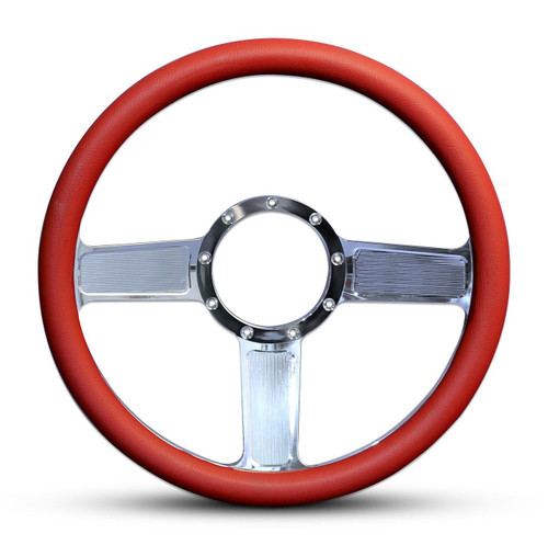 Linear Billet Steering Wheel Clear Coat Spokes