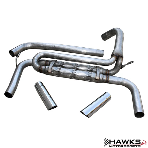 1982-2002 Camaro/Firebird GMMG Chambered Exhaust System, 2.5" | HTCHAMB