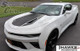 Optional wide center and narrow side roof stripes for a 2016-2018 Chevrolet Camaro