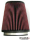 Roto-fab 1016-1050 Camaro SS cold air intake with red oiled filter and sound tube delete