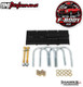 1970-1981 Camaro Firebird and Trans Am rear leaf-spring polyurethane isolator and U-bolt installation kit, UMI Performance 2627