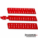 1988-90 Camaro IROC-Z Red Emblems, GM Restoration Reproduction