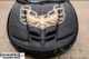 1998-2002 Pontiac Firebird Trans Am 1973-1977-Inspired One-Color Ram Air Hood Bird Decal, Screaming Chicken 4th-70s-bird 
Gold