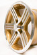 1982-1992 Camaro Firebird 17x9 Gold 1988-1990 IROC-Z Wheel Kit, Set of 4, Includes Center Caps and Lug Nuts, Hawks Restoration Parts HT179IROCZGOLD-KIT