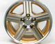 88-90 Camaro 17 x 9 IROC-Z  Gold Wheel Kit - FREE SHIPPING