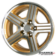 1988-1990 Camaro IROC-Z 17x9 Wheel Set, Set of 4, Gold, Wheels Only, Hawks Restoration Parts (HT179IROCZGOLD