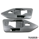 1987-1992 Firebird Door Handle Trim Bezels, Reproduction, Pair (HT10181784/1785