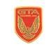 91-92 Trans Am GTA Front Bumper Emblem, Bright Red