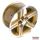 1985-1987 Camaro IROC-Z 17x9 Wheel Set, Set of 4, Gold, Wheels Only, Hawks Restoration Parts HT179IROCZGOLD-85