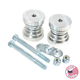 1997-2013 Corvette, 2004-2006 GTO Solid Engine Mount Kit, Billet Aluminum, Hawks Motorsports