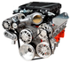 Chevy LS Victory Series Kit for Supercharger, Alternator, A/C and Power Steering - EFORCE