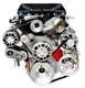 Chevy LS Victory Series Kit for Supercharger, Alternator, A/C and Power Steering - EFORCE