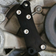 2012-2015 Camaro ZL1, 2009-2015 Cadillac CTS-V Supercharger Idler Pulley Bracket, LSA, Billet Aluminum, Hawks Motorsports