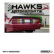 HM8292WBSE Street Original wickerbill for 1982-1986 / 1991-1992 Camaro: rear view of the installed Street extension.