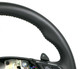 2012-2013 Corvette C6 Auto black Leather Steering Wheel w/Black Stitching, OEM GM