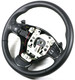 2012-2013 Corvette C6 Auto black Leather Steering Wheel w/Black Stitching, OEM GM