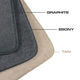93-02 Firebird Firehawk (93-99 Style) Graphite Gray Front Floor Mats