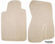 ACC Neutral Tan front floor mats without logos for 1993-2002 Camaro and Firebird models