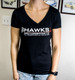 Hawks Motorsports Women V-Neck T-Shirt