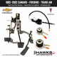 Six-speed pedals, adjustable clutch master cylinder, reservoir and hydraulic slave cylinder for an F-Body T56 conversion