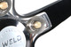 Titanium shank-style wheel lug nut kit fitment and installation-detail view close up