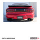 HM9302FBWB Race wickerbill for 1993-2002 Firebird Formula: rear close-up of the gloss black Race extension.