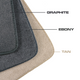 1993-1999 SLP Firehawk Graphite Gray Front Carpet Floor Mats & Rear Deck Mat