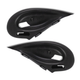  2000-2002 Pontiac Firebird / Trans Am Interior Door-Handle Trim Bezels, Ebony, Pair, New Reproduction