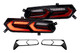 2014-2019 Chevrolet Corvette C7 XB LED Tail Lights RED Pair, MorimotoLF755 