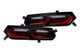2014-2019 Chevrolet Corvette C7 XB LED Tail Lights RED Pair, MorimotoLF755 