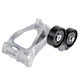 LS1 A/C compressor mounting bracket kit fitment and mounting-detail view