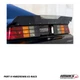 HM8292WB.V2-RACE Race V2 wickerbill for 1982-1992 Camaro: alternate rear-quarter view of the Race V2 extension.
