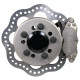 16-22 Chevrolet Camaro Rear Drag Racing Brake Kit (Reusing Factory Hubs) - 001-0283, TBM Brakes