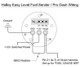 Holley Easy Level Fuel Sender Sending Unit Universal Floatless Laser LS LSX Swap