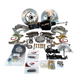 1955-1959 Chevrolet 3100 Front Disc Brake Conversion Kit, Legend Series, Includes Master/Booster Combo, Master Power Brakes