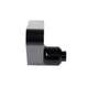 Small Block Chevy Smog Pump Delete Pulley & Bracket, Billet Aluminum, Black, Hawks Motorsports