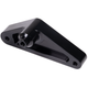 Small Block Chevy Smog Pump Delete Pulley & Bracket, Billet Aluminum, Black, Hawks Motorsports