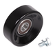 Small Block Chevy Smog Pump Delete Pulley & Bracket, Billet Aluminum, Black, Hawks Motorsports