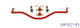 Spohn Performance 1982-1992 Camaro / Firebird RRx Series 1.375" Front & 1.00" Rear Chrome Moly Sway Bars with Spherical End Links