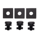 1993-2002 Camaro/Firebird Spare Tire Cover Screws, New Reproduction, Hawks Restoration Parts, Pack of 3, Ebony