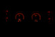 Built-In Indicators:
Left turn signal
Right turn signal
High beam
Check engine
Parking brake
Cruise control when vehicle is equipped
Gear position display with optional gear position sensor
Two auxiliary user-programmable indicators
Warning LED within each analog gauge sweep except speedometer
Additional indicator function may vary by vehicle wiring and setup
