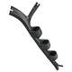 GlowShift Gauges 1973-1991 Chevrolet & GMC Suburban Black Triple Pillar Gauge Pod