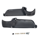 1991-1992 Firebird Cupholder / Map Pockets, Pair, Gray, New Reproduction, Hawks Restoration Parts Rear side view