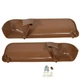 Beechwood door cupholder and map-pocket pair detail for 1990-1992 Pontiac Firebird