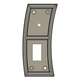 ***COMING SOON*** 1982-1989 Camaro Headlight Switch Trim Bezel, Includes Fog Light Switch Opening, New Reproduction, Hawks Restoration Parts
