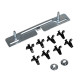 Rocker-panel ground-effect pair mounting hardware kit detail for 1993-2002 Pontiac Trans Am