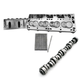PRC 15-Degree 220cc As-Cast Cathedral Heads & Cam Package