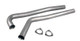 1964-1974 Chevy Big Block 2.5 Inch manifold Downpipes, 3 Bolt, 409 Stainless, DGU20S, Pypes