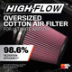 Cold Air Intake - High-flow, Roto-mold Tube - 16-24 CHEVROLET CAMARO SS V8-6.2L, K&N
